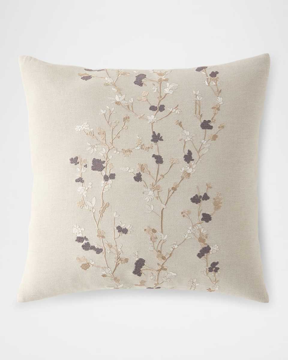 Nieporte Floral Decorative Pillow, 22" Square